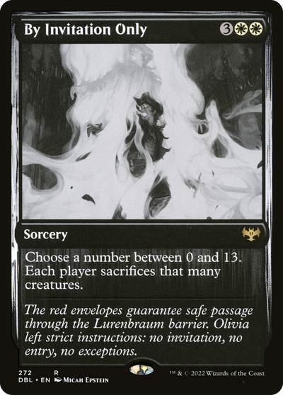By Invitation Only (DBL-272) - Innistrad: Double Feature Foil