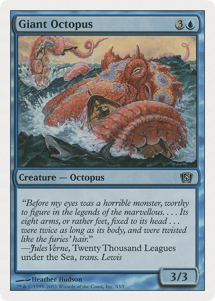 Giant Octopus (8ED-0S3) - 8th Edition