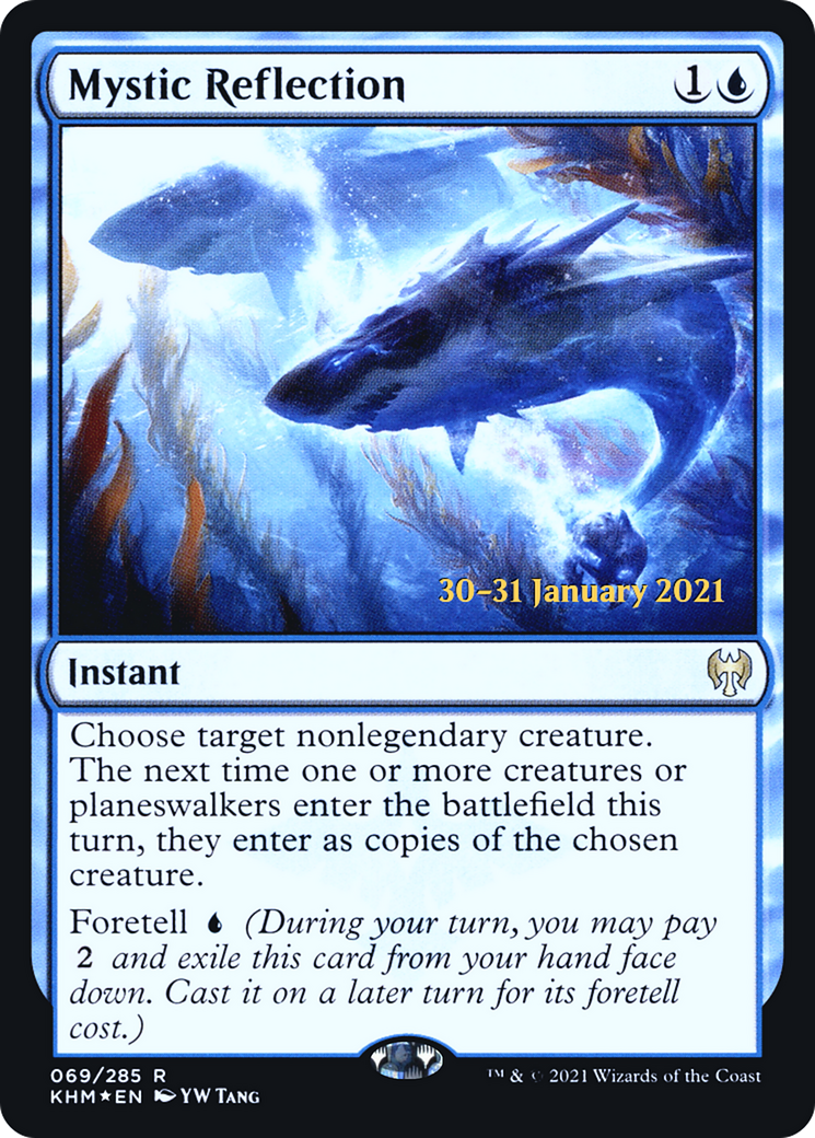 Mystic Reflection (PRE-069) - Kaldheim Promos Foil