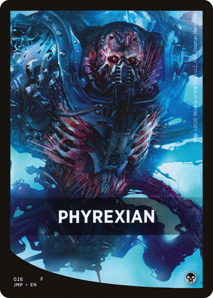 Phyrexian Theme Card (JMP-026) - Jumpstart Front Cards