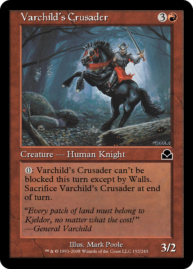 Varchild's Crusader (ME2-152) - Masters Edition II Foil