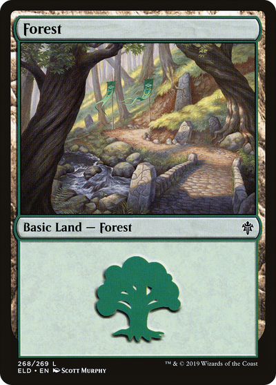 Forest (268) [Throne of Eldraine]
