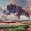 Plains // Plains (ABRO-048) - The Brothers' War Art Series (Borderless) Foil