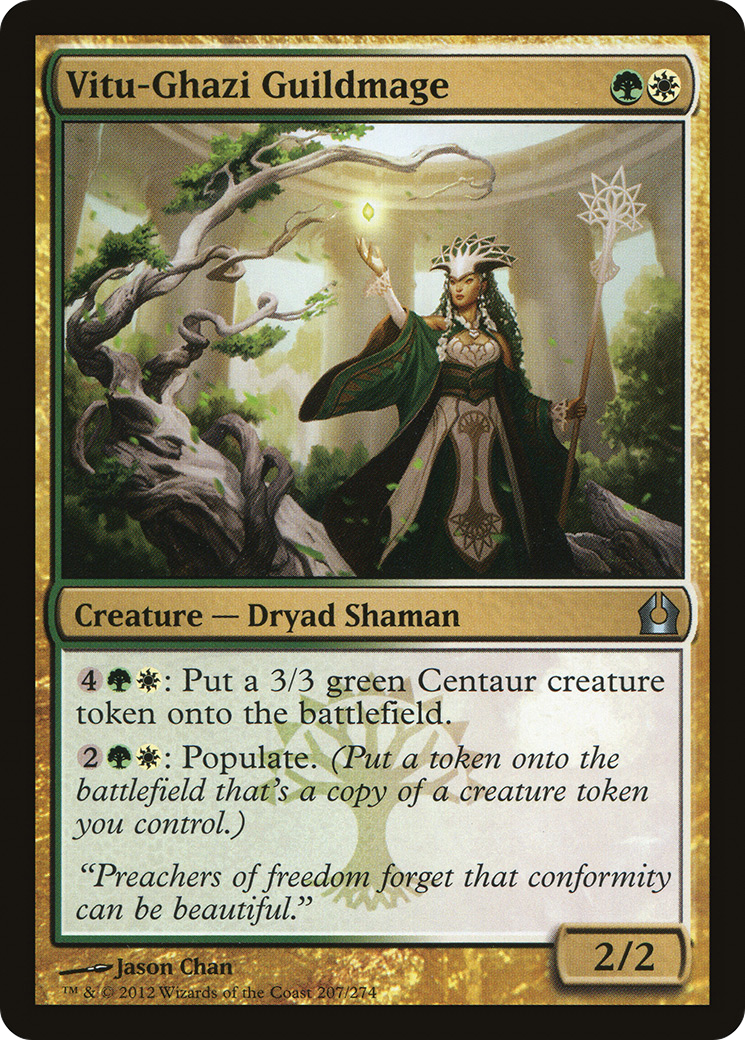 Vitu-Ghazi Guildmage (RTR-207) - Return to Ravnica Foil
