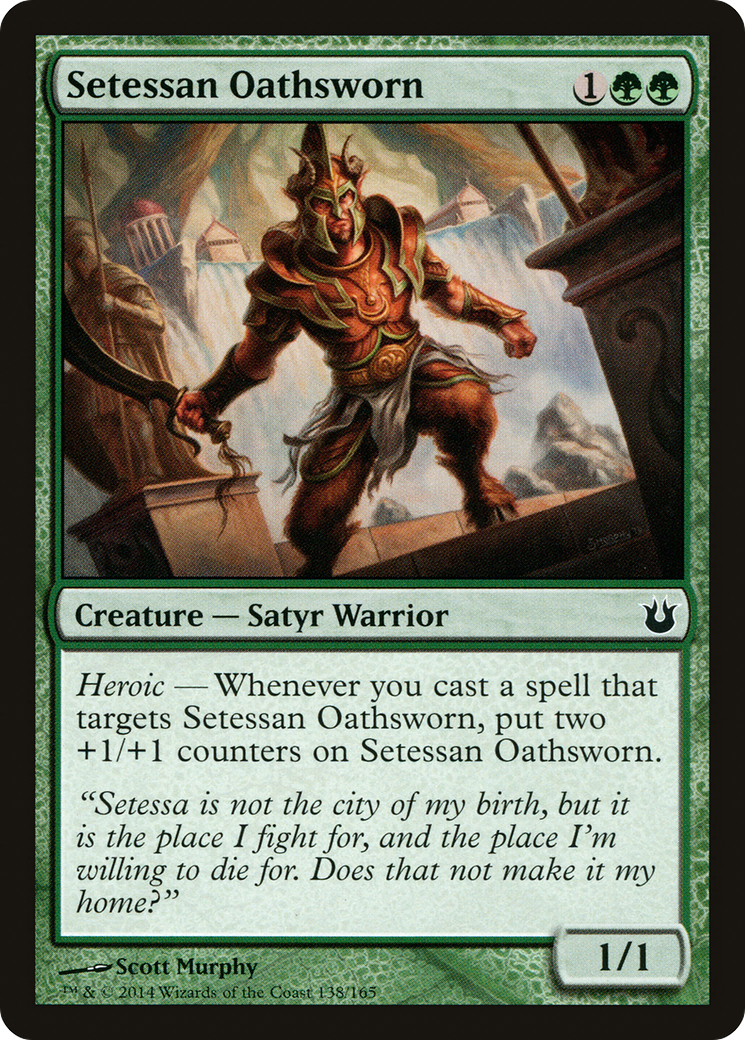 Setessan Oathsworn (BNG-138) - Born of the Gods