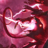Thundering Rebuke // Thundering Rebuke (AZNR-068) - Zendikar Rising Art Series (Borderless)