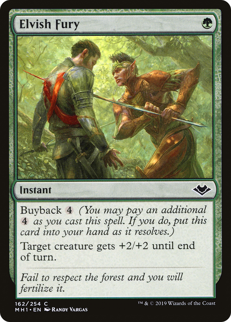 Elvish Fury (MH1-162) - Modern Horizons