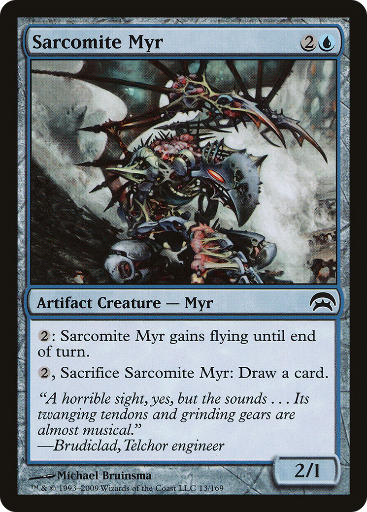Sarcomite Myr (HOP-013) - Planechase
