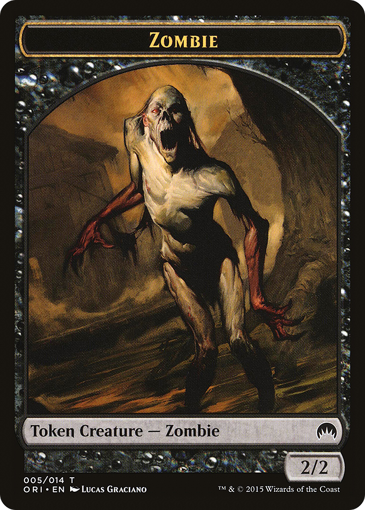 Zombie Token (ORI-005) - Magic Origins Tokens