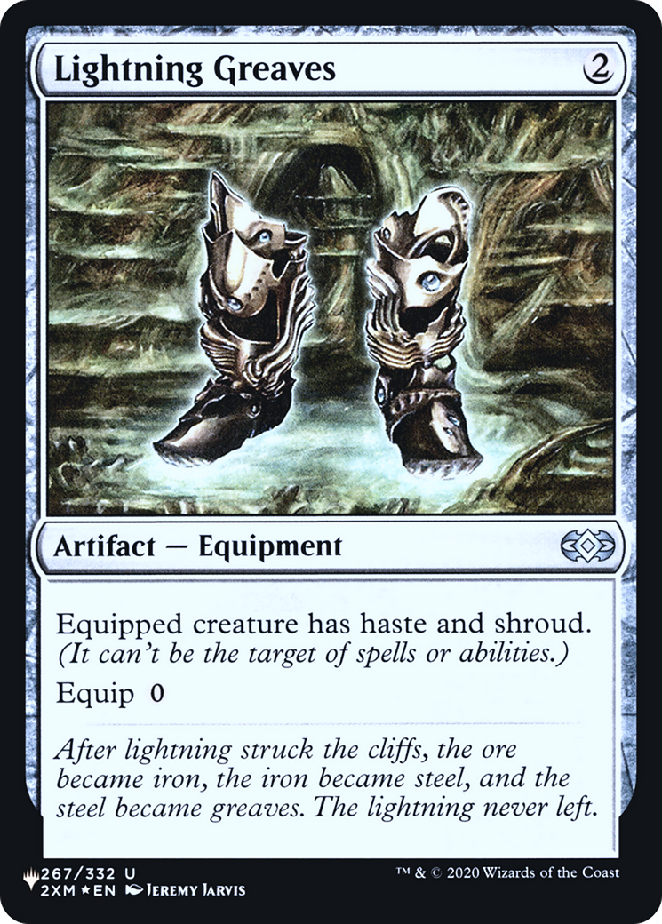 Lightning Greaves (2XM) (LIST-267) - The List Foil