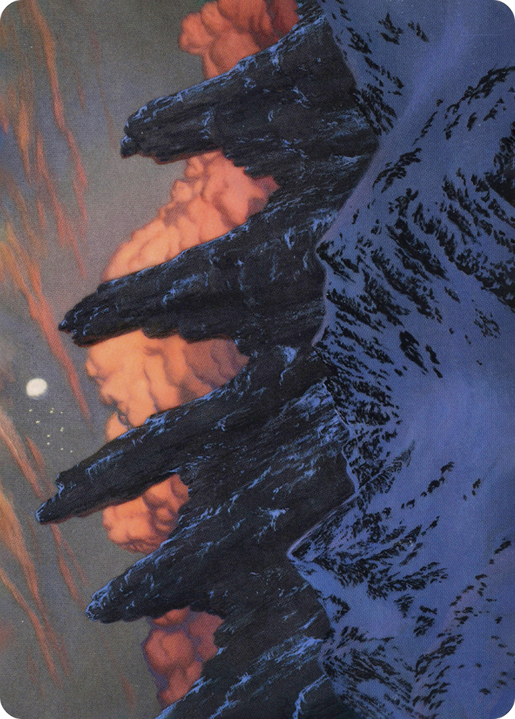 Mountain // Mountain (AAFR-059) - Adventures in the Forgotten Realms Art Series (Borderless) Foil