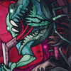 Yargle, Glutton of Urborg // Yargle, Glutton of Urborg (AMOM-072) - March of the Machine Art Series (Borderless)