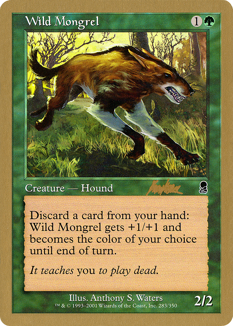 Wild Mongrel - 2002 Brian Kibler (ODY) (WCD-) - World Championship Decks 2002