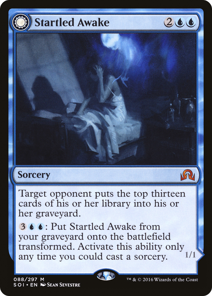 Startled Awake (SOI-088) - Shadows over Innistrad: (Double Faced Transform) Foil