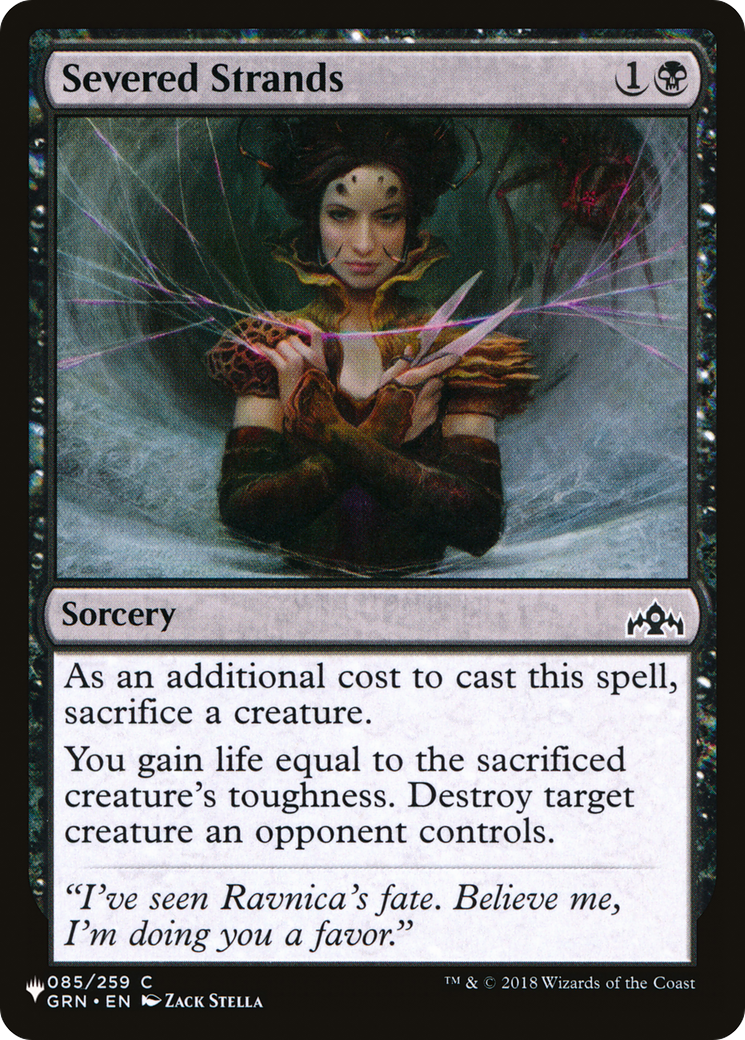 Severed Strands (LIST-085/259) - The List