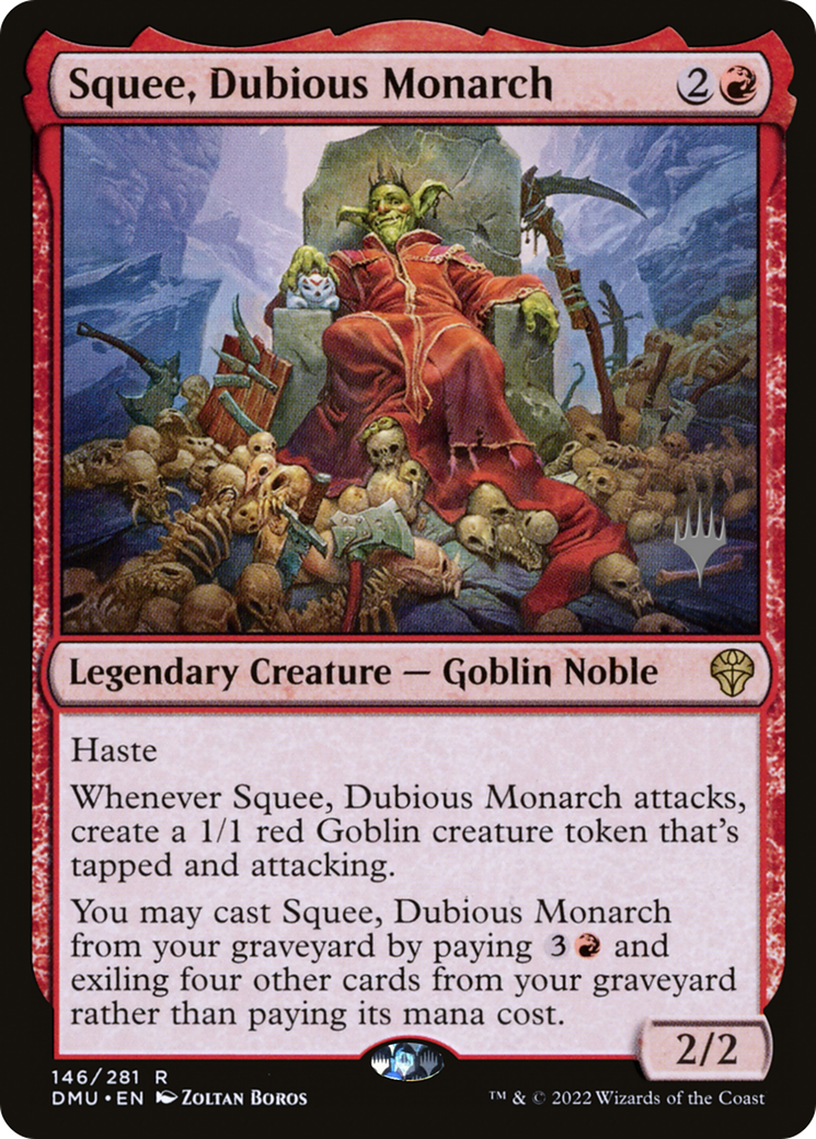 Squee, Dubious Monarch (PPDMU-146) - Dominaria United Promos Foil