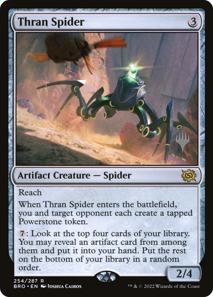 Thran Spider (PPBRO-254) - The Brothers' War Promos