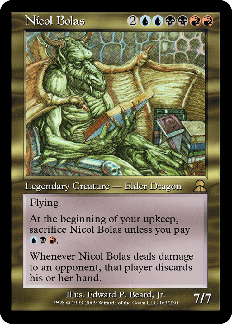 Nicol Bolas (ME3-163) - Masters Edition III Foil