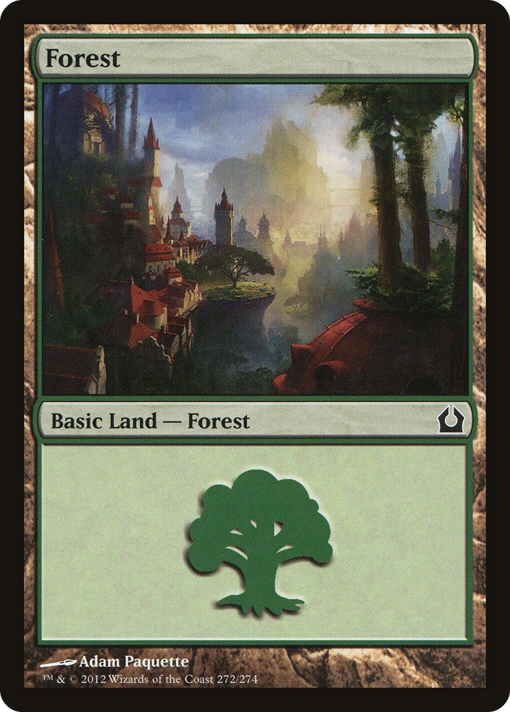 Forest (272) (RTR-272) - Return to Ravnica Foil