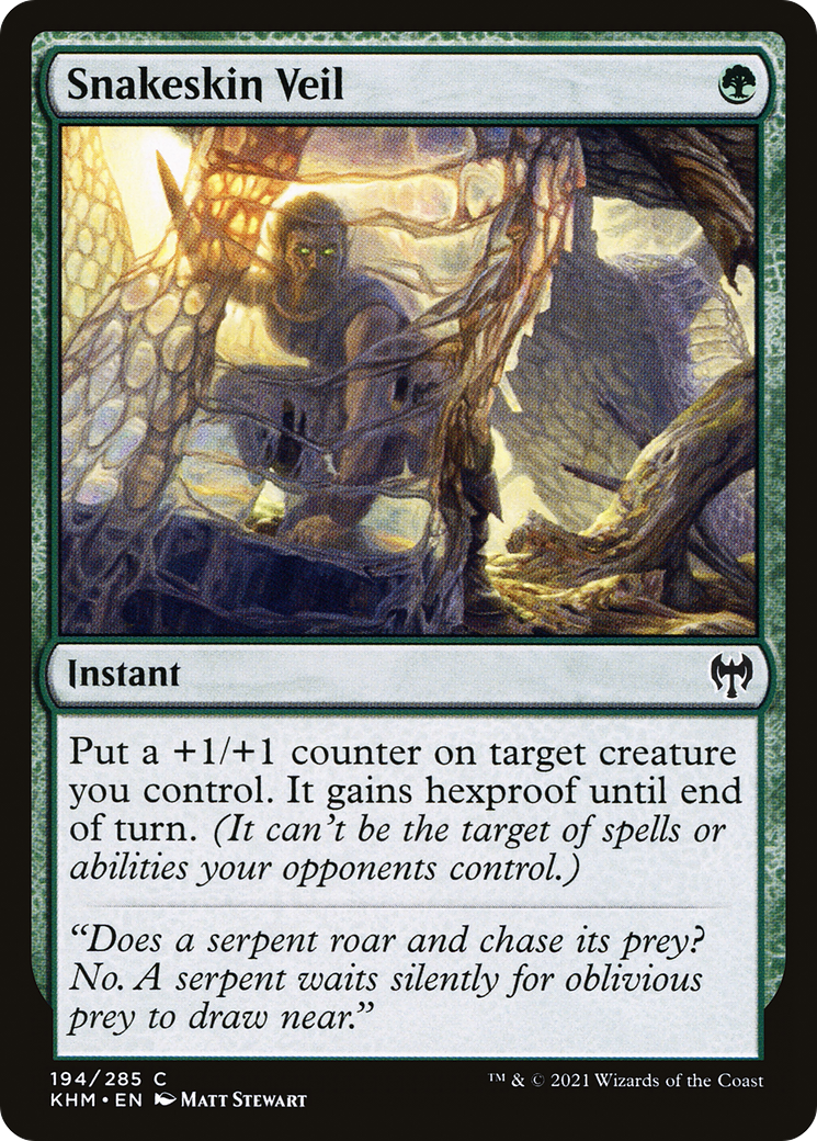 Snakeskin Veil (KHM-194) - Kaldheim Foil