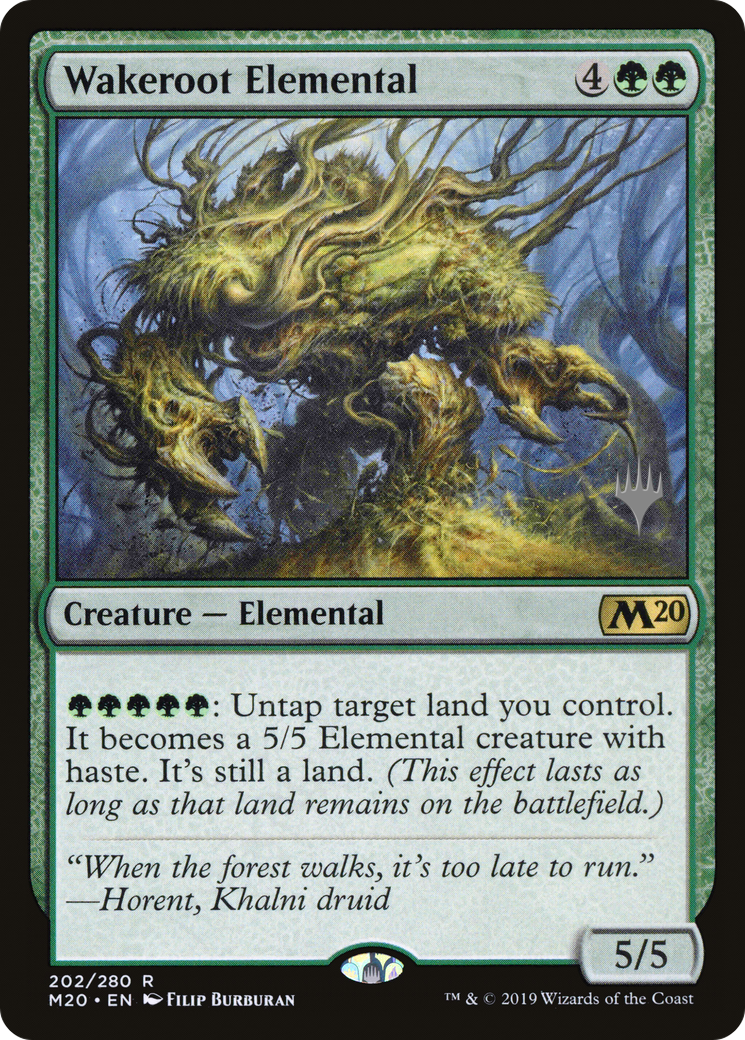 Wakeroot Elemental (PPM20-202) - Core Set 2020 Promos