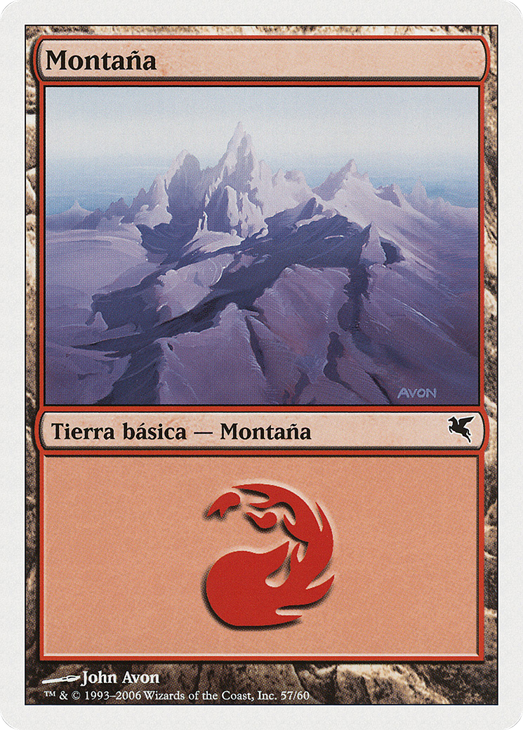 Mountain (Italian) - "Montagna" (D57) (PSAL-D57) - Salvat 2005