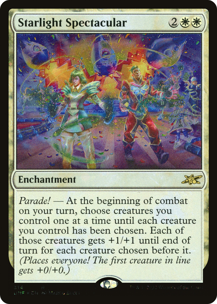 Starlight Spectacular (Galaxy Foil) (UNF-314) - Unfinity Foil