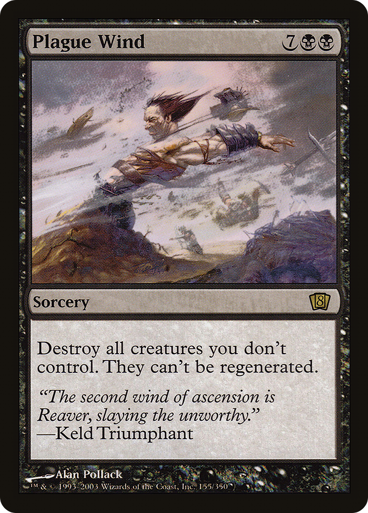 Plague Wind (8ED-155) - 8th Edition Foil
