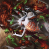 Dryad's Revival // Dryad's Revival (AMID-050) - Midnight Hunt Art Series (Borderless) Foil