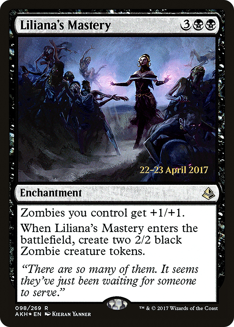Liliana's Mastery (PRE-098) - Amonkhet Promos Foil