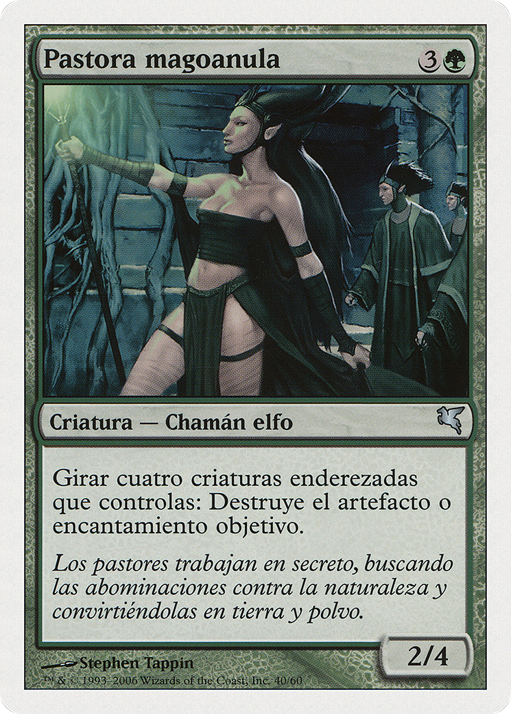 Nullmage Shepherd (Spanish) - "Pastora magoanula" (B40) (PSAL-B40) - Salvat 2005