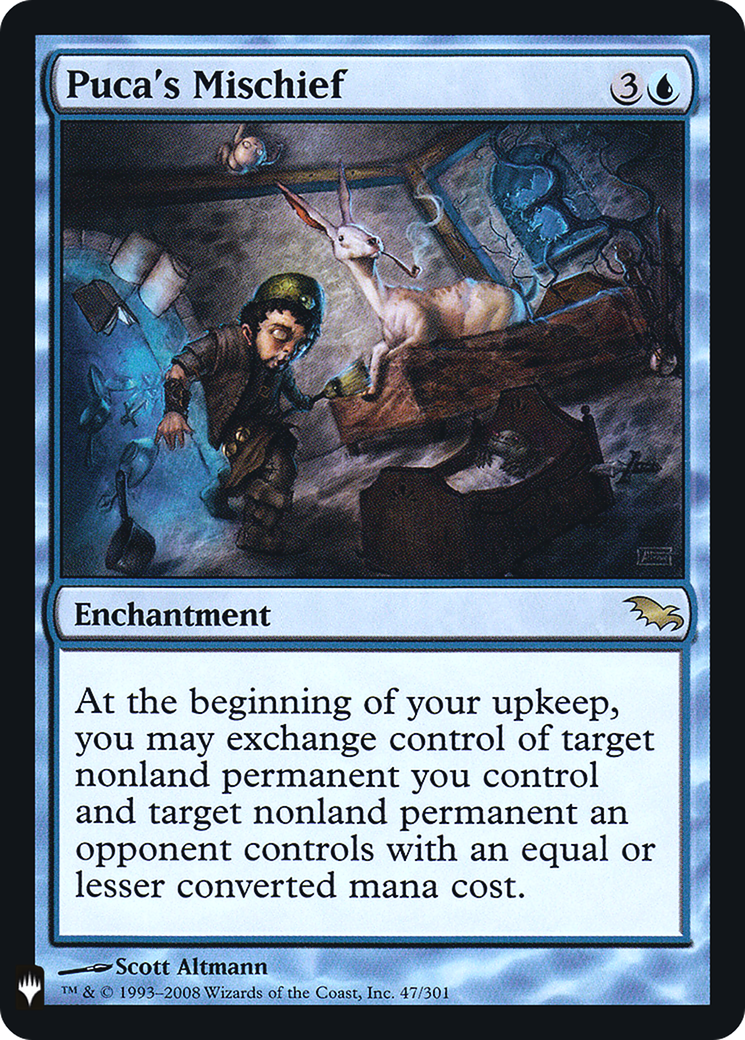 Puca's Mischief (LIST-047) - The List Foil