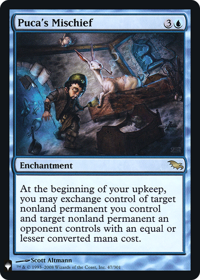 Puca's Mischief (LIST-047) - The List Foil