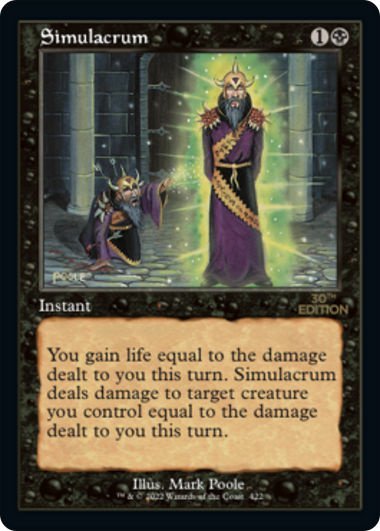 Simulacrum (Retro Frame) (30A-422) - 30th Anniversary Edition