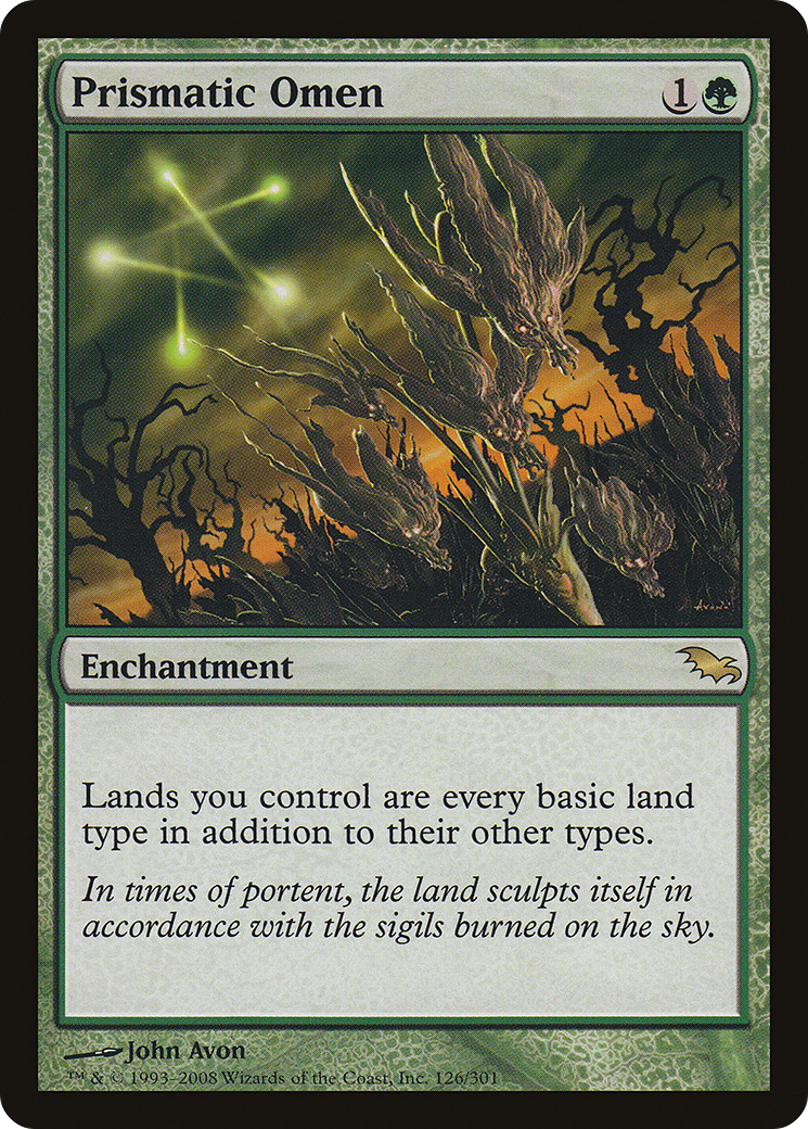 Prismatic Omen (SHM-) - Shadowmoor Foil
