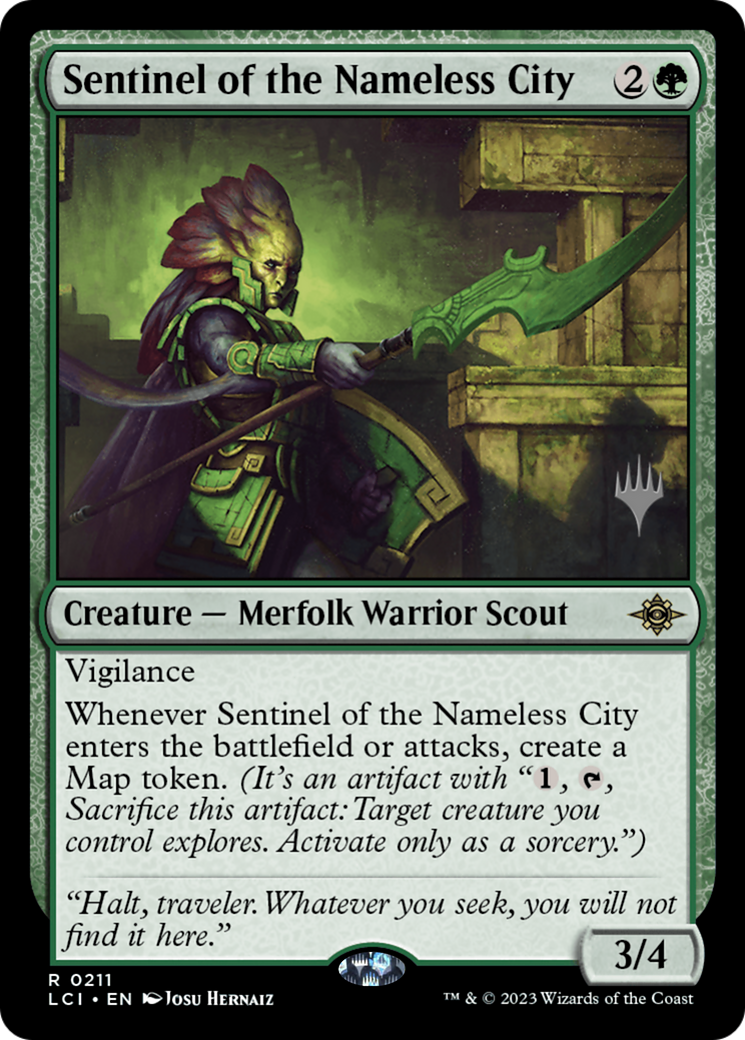 Sentinel of the Nameless City (PPLCI-211) - The Lost Caverns of Ixalan Promos