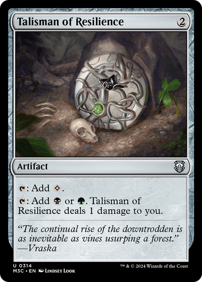Talisman of Resilience (M3C-314) - Modern Horizons 3 Commander Foil