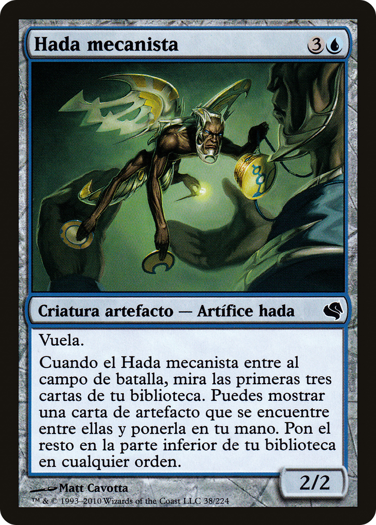 Faerie Mechanist (Spanish) - "Hada mecanista" (PS11-038) - Salvat 2011