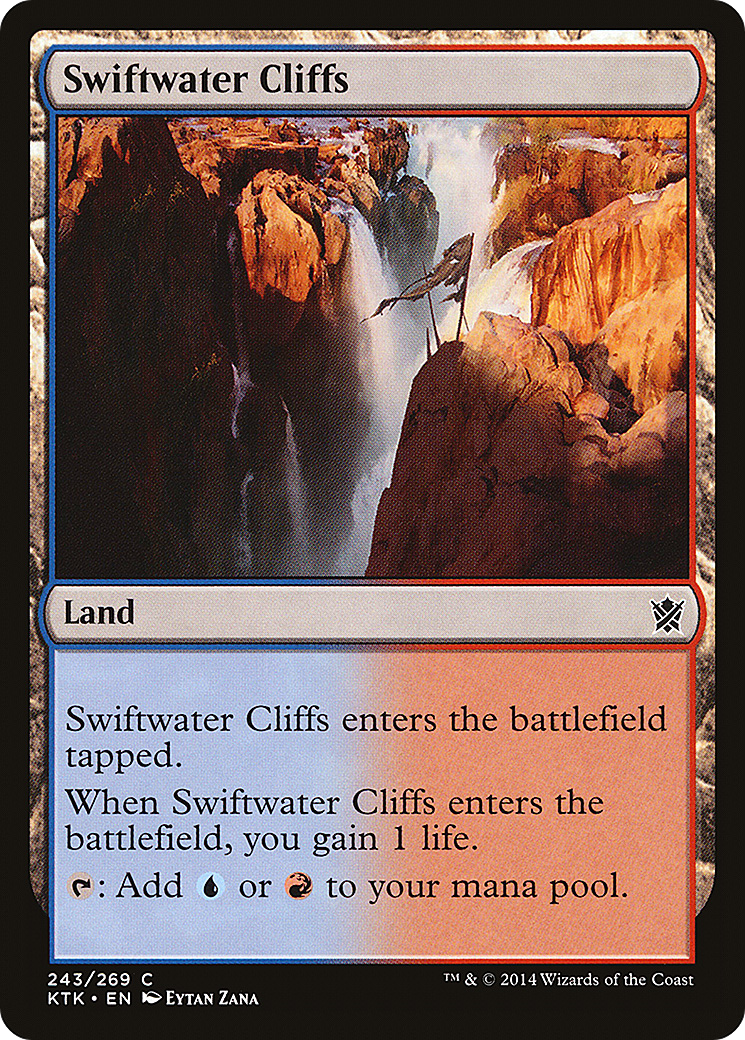 Swiftwater Cliffs (KTK-243) - Khans of Tarkir