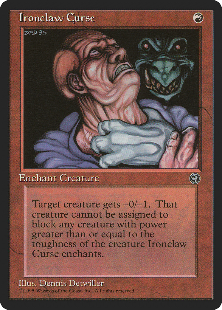 Ironclaw Curse (HML-) - Homelands