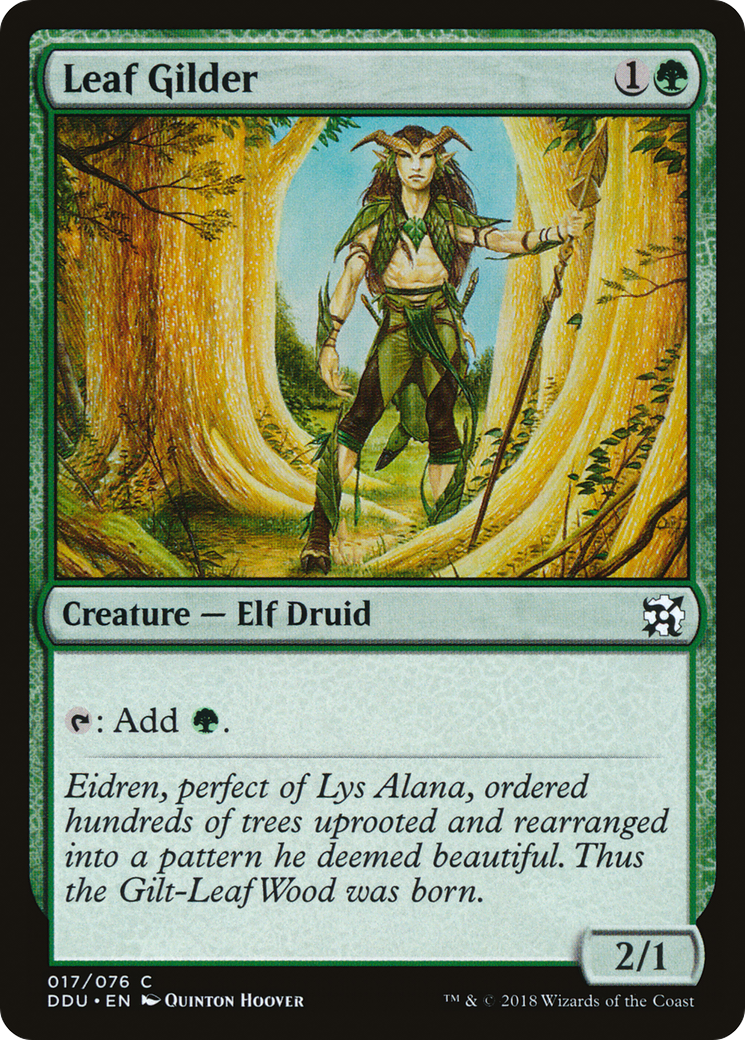 Leaf Gilder (DDU-017) - Duel Decks: Elves vs. Inventors