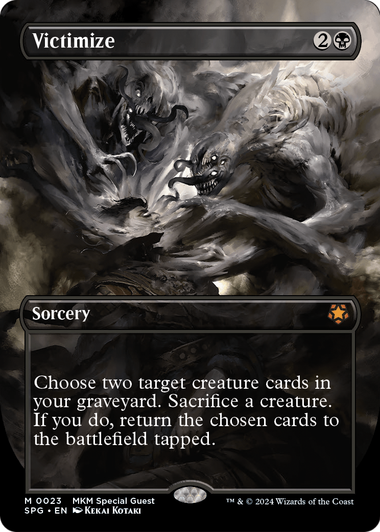 Victimize (Borderless) (SPG-023) - Special Guests (Borderless) Foil