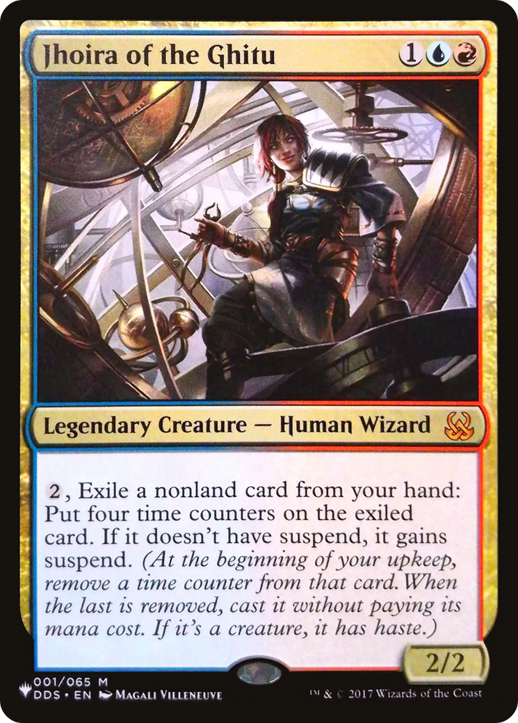 Jhoira of the Ghitu (DDS) [The List]