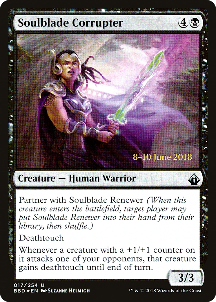 Soulblade Corrupter (LARP-17S) - Battlebond Promos Foil