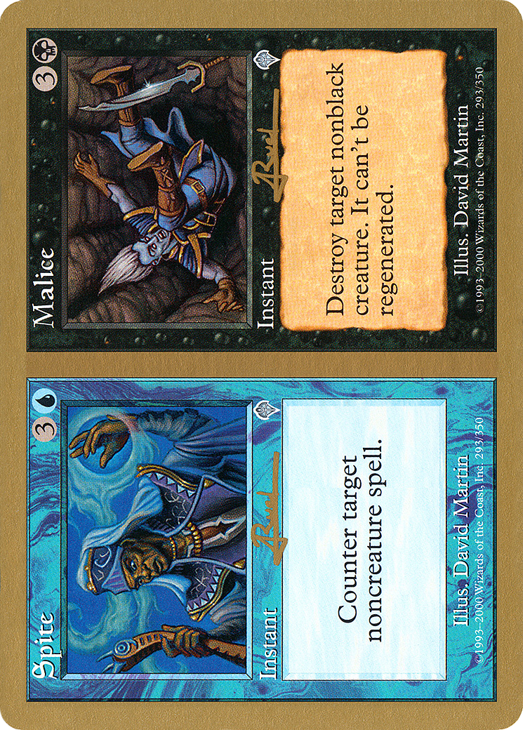 Spite // Malice - 2001 Antoine Ruel (INV) (WCD-) - World Championship Decks 2001