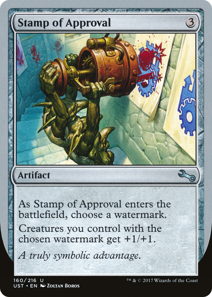 Stamp of Approval (UST-160) - Unstable Foil
