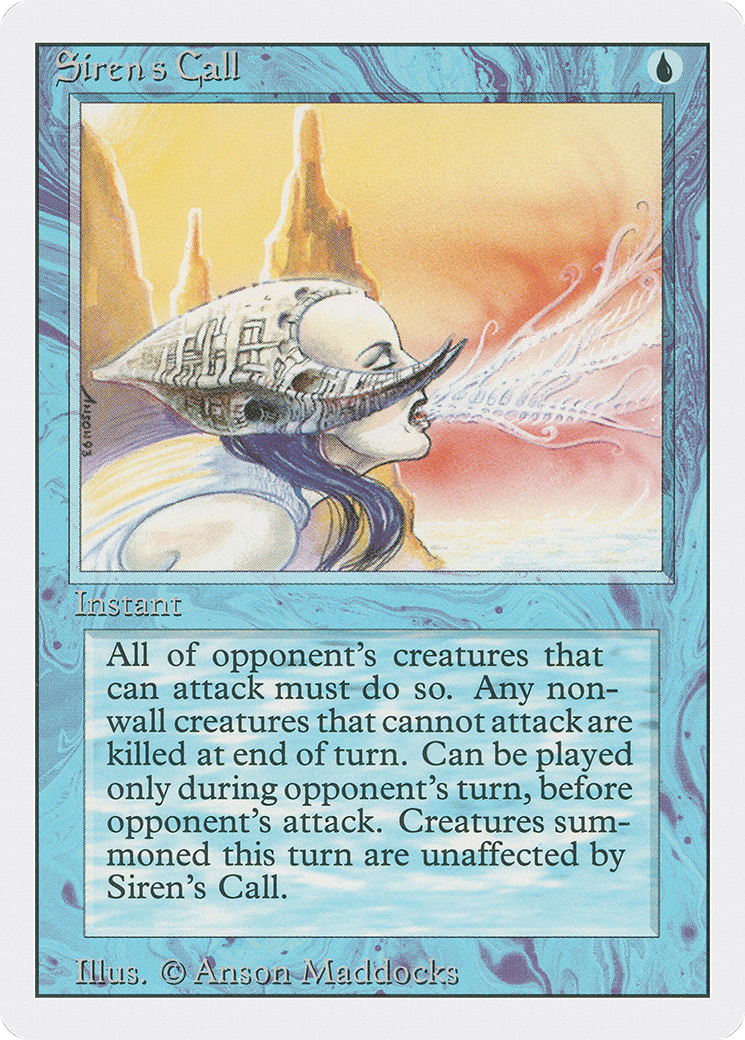 Siren's Call (3ED-) - Revised Edition