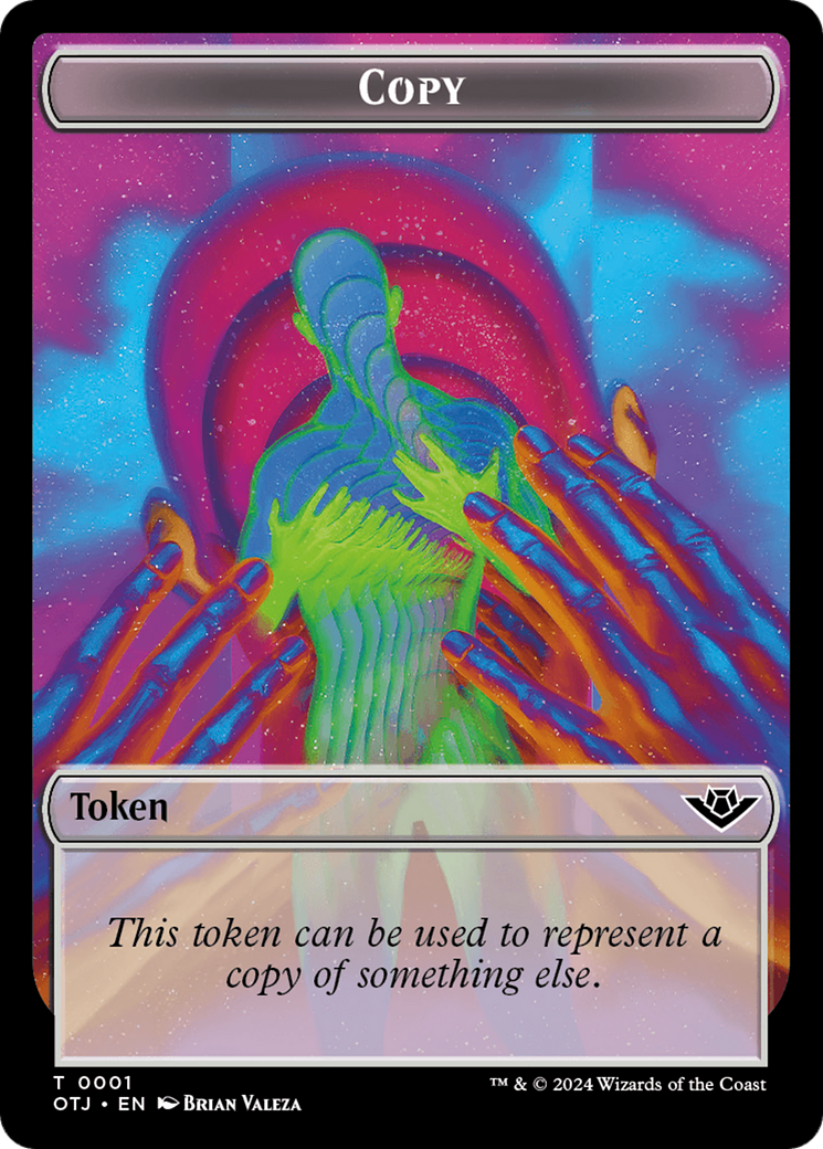 Copy (TOTJ-001) - Outlaws of Thunder Junction Tokens Foil