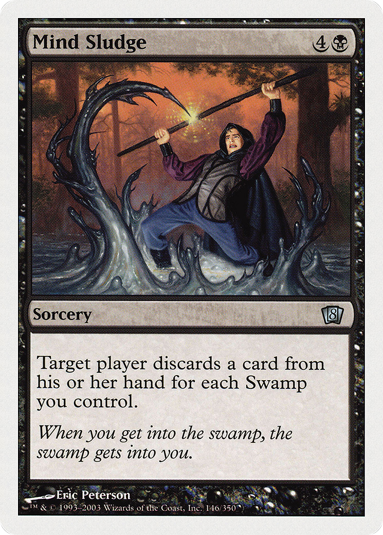 Mind Sludge (8ED-146) - 8th Edition Foil