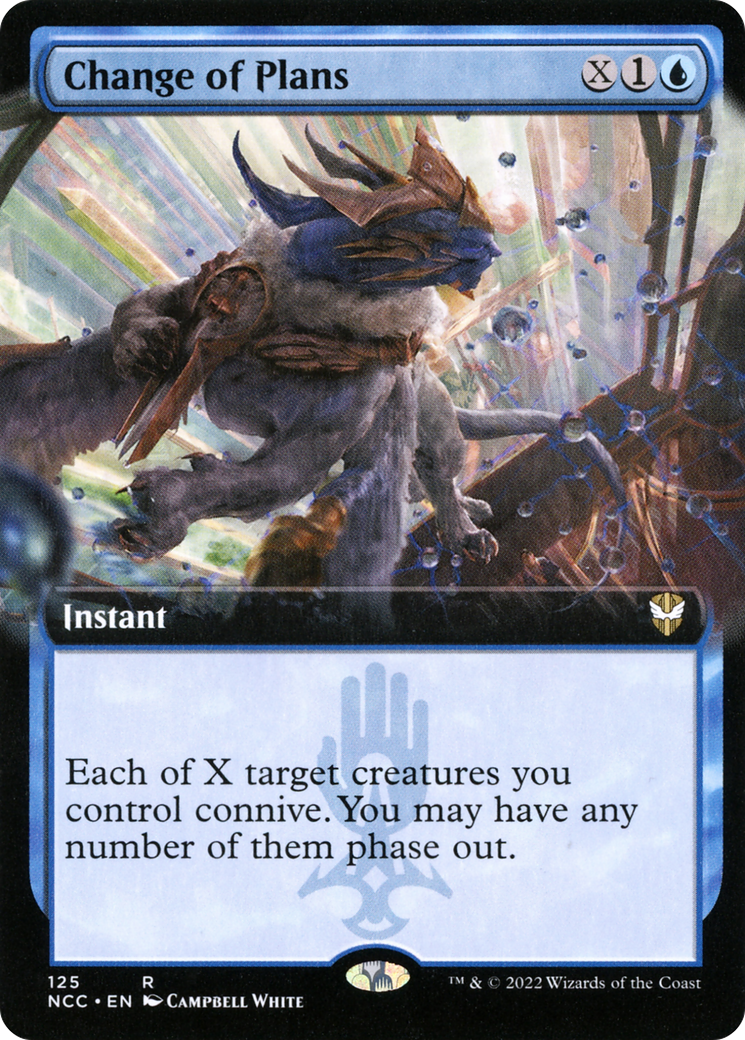 Change of Plans (Extended Art) (NCC-125) - New Capenna Commander: (Extended Art)